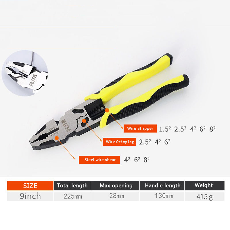 Alicate Pelacables Multifuncional de 9 Pulgadas