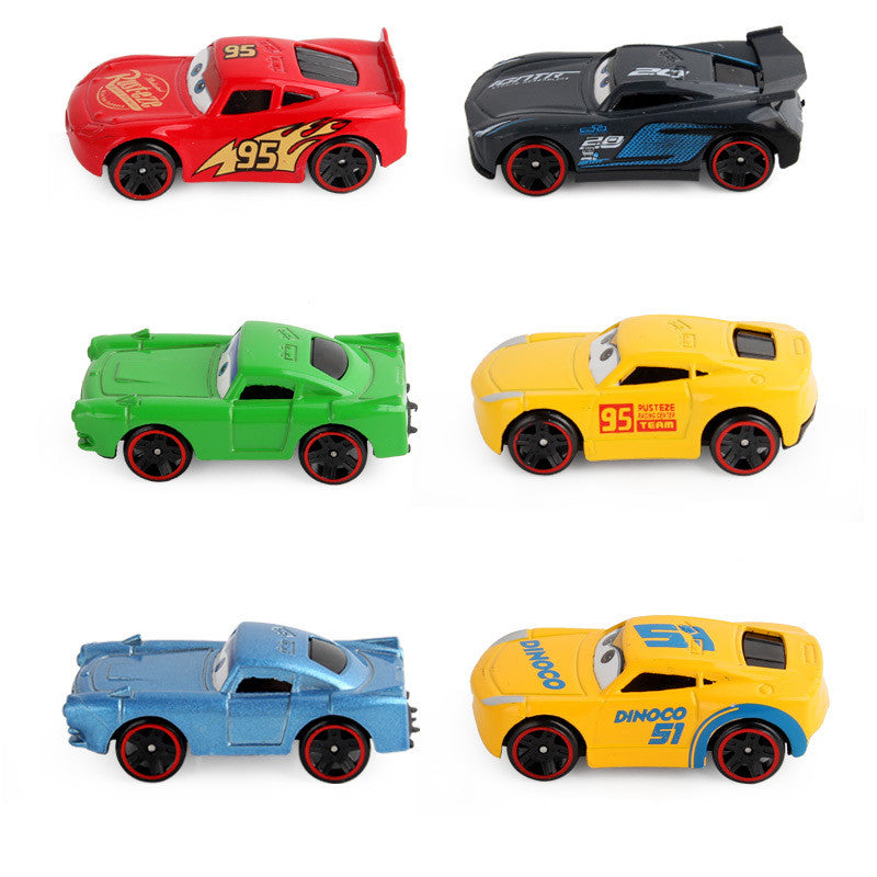 Modelo de Coche de Carreras de Aleación Lightning (Modelo de Coche de Juguete)