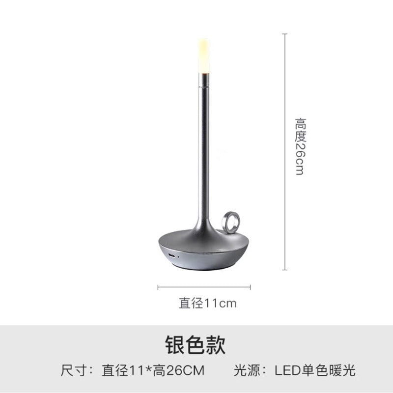 Lámpara de Mesa Tipo Candelabro Vintage Minimalista LED
