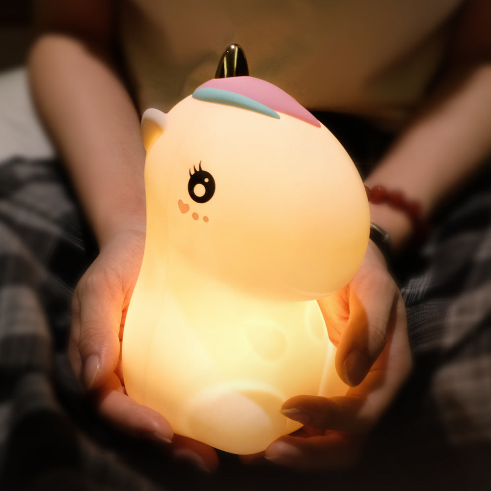 Luz de Noche de Unicornio Colorida Recargable USB Creativa