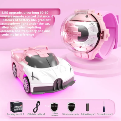 MiniDrive Coche de Control Remoto – Mini Coche Eléctrico con Control de Reloj