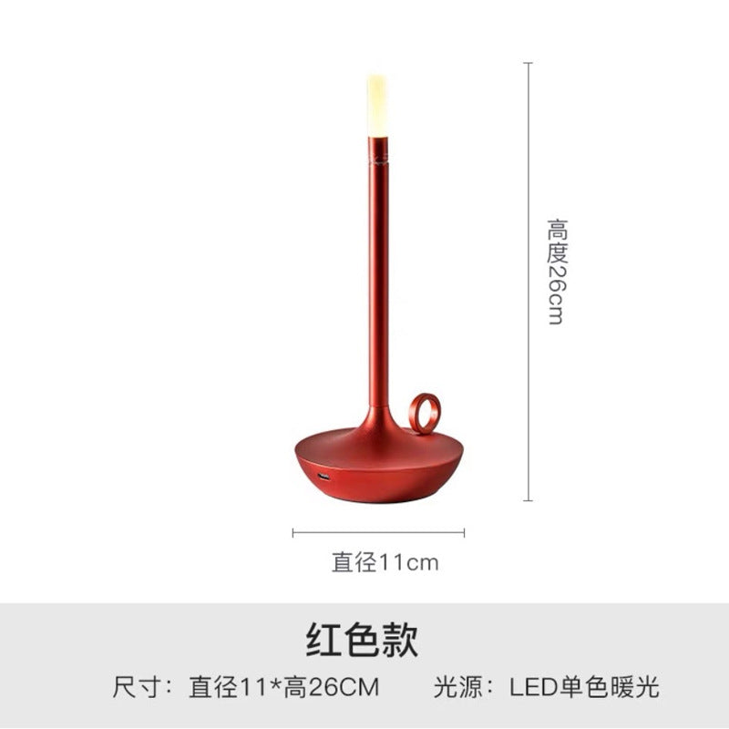 Lámpara de Mesa Tipo Candelabro Vintage Minimalista LED