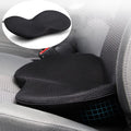 Cojín para Asiento de Coche Mitone, Almohadilla de Espuma con Memoria para Alivio del Dolor de Ciática y Espalda Baja, Cojines para Conducción de Coche, Almohadilla Elevadora para Asientos de Coche, Oficina y Hogar M7