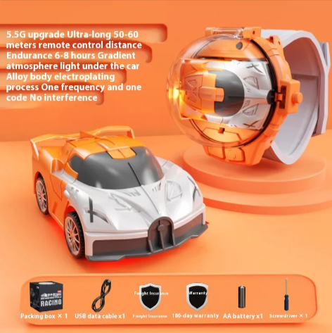 MiniDrive Coche de Control Remoto – Mini Coche Eléctrico con Control de Reloj