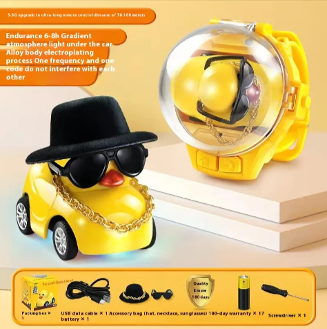 MiniDrive Coche de Control Remoto – Mini Coche Eléctrico con Control de Reloj
