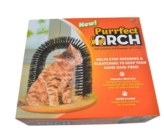 Arco de Juguete para Aseo de Gatos