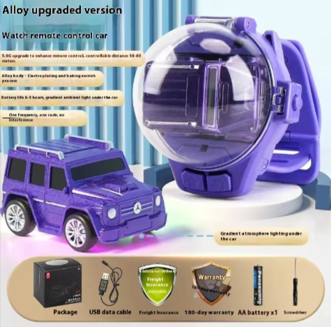 MiniDrive Coche de Control Remoto – Mini Coche Eléctrico con Control de Reloj