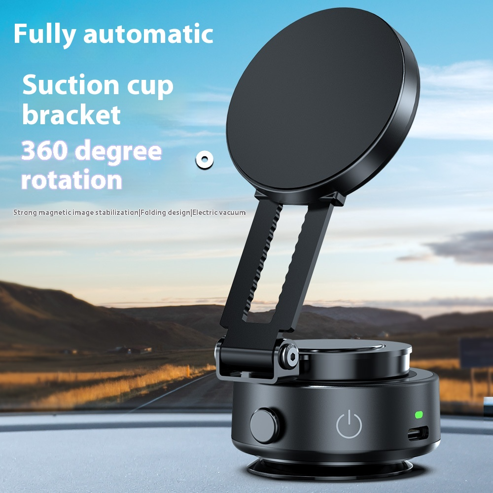 Soporte Magnético Plegable y Retráctil Eléctrico para Teléfono de Coche