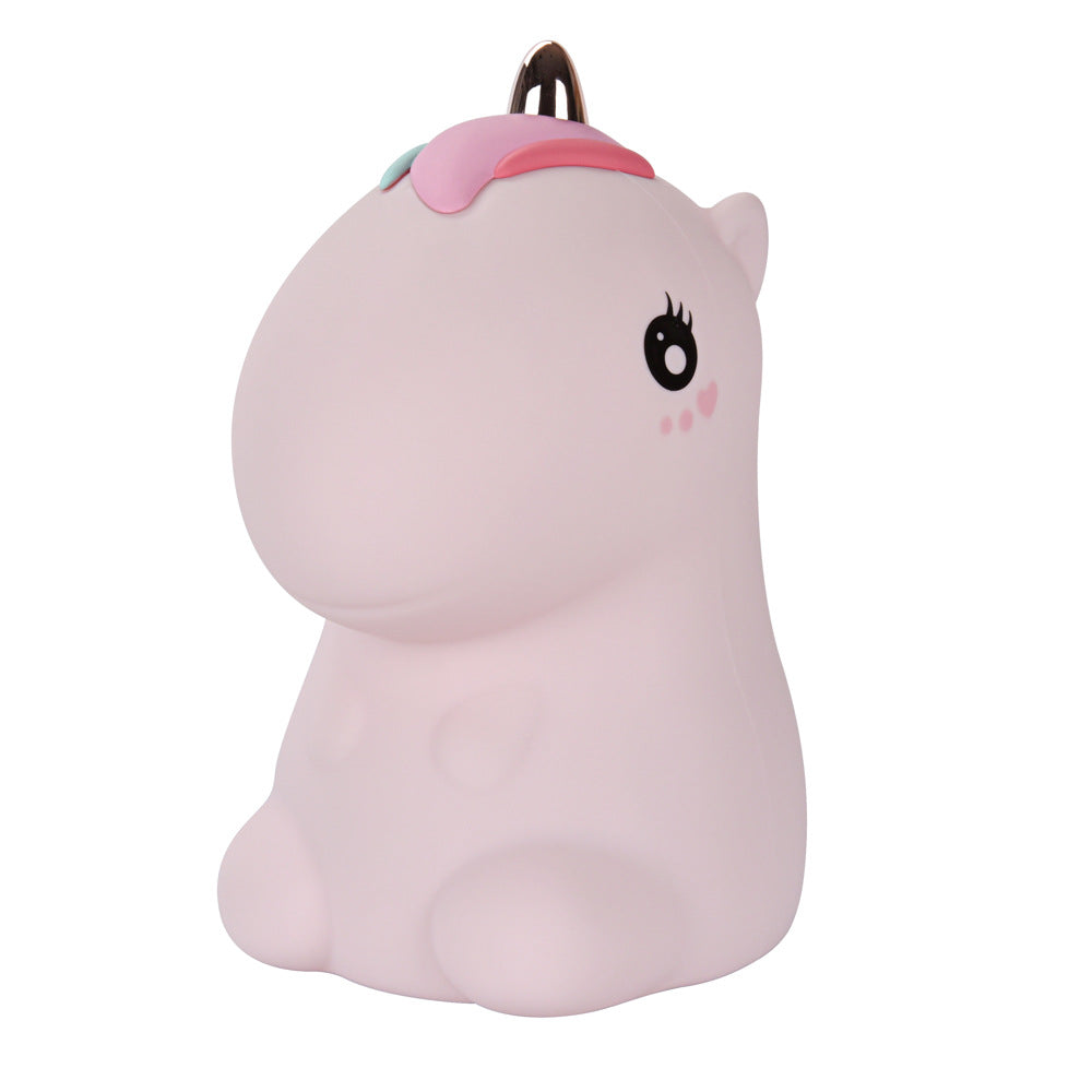 Luz de Noche de Unicornio Colorida Recargable USB Creativa