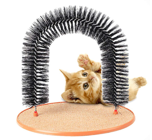Arco de Juguete para Aseo de Gatos
