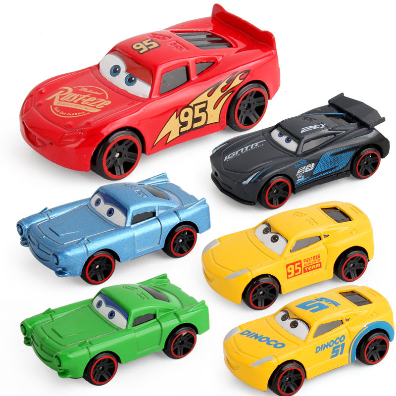 Modelo de Coche de Carreras de Aleación Lightning (Modelo de Coche de Juguete)