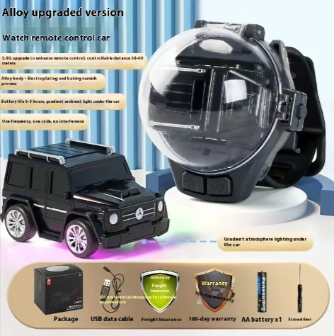 MiniDrive Coche de Control Remoto – Mini Coche Eléctrico con Control de Reloj
